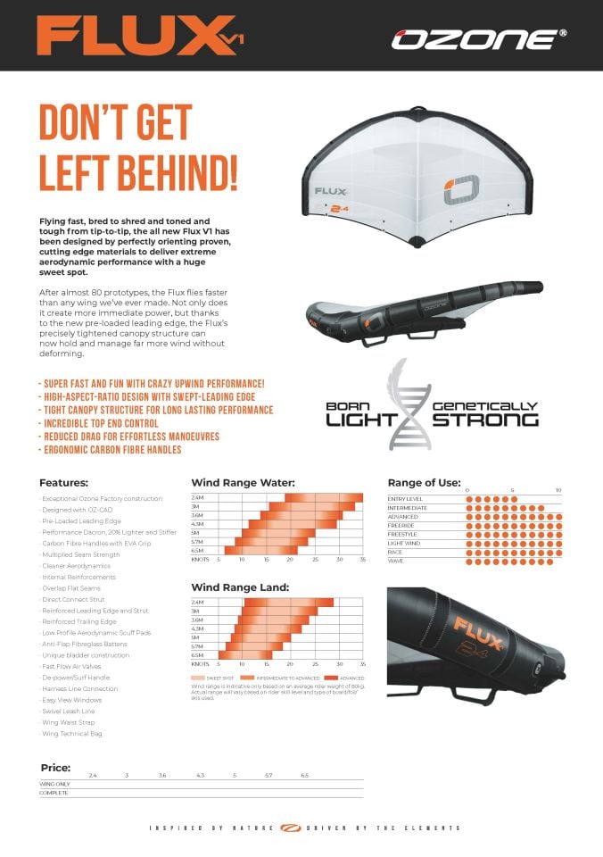 FLUX I FAST RIDING AND BIG AIR HIGH PERFORMANCE