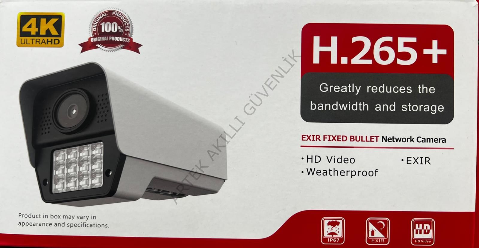 ZTECH ZR-2040 5MP 3.6MM IP BULLET KAMERA