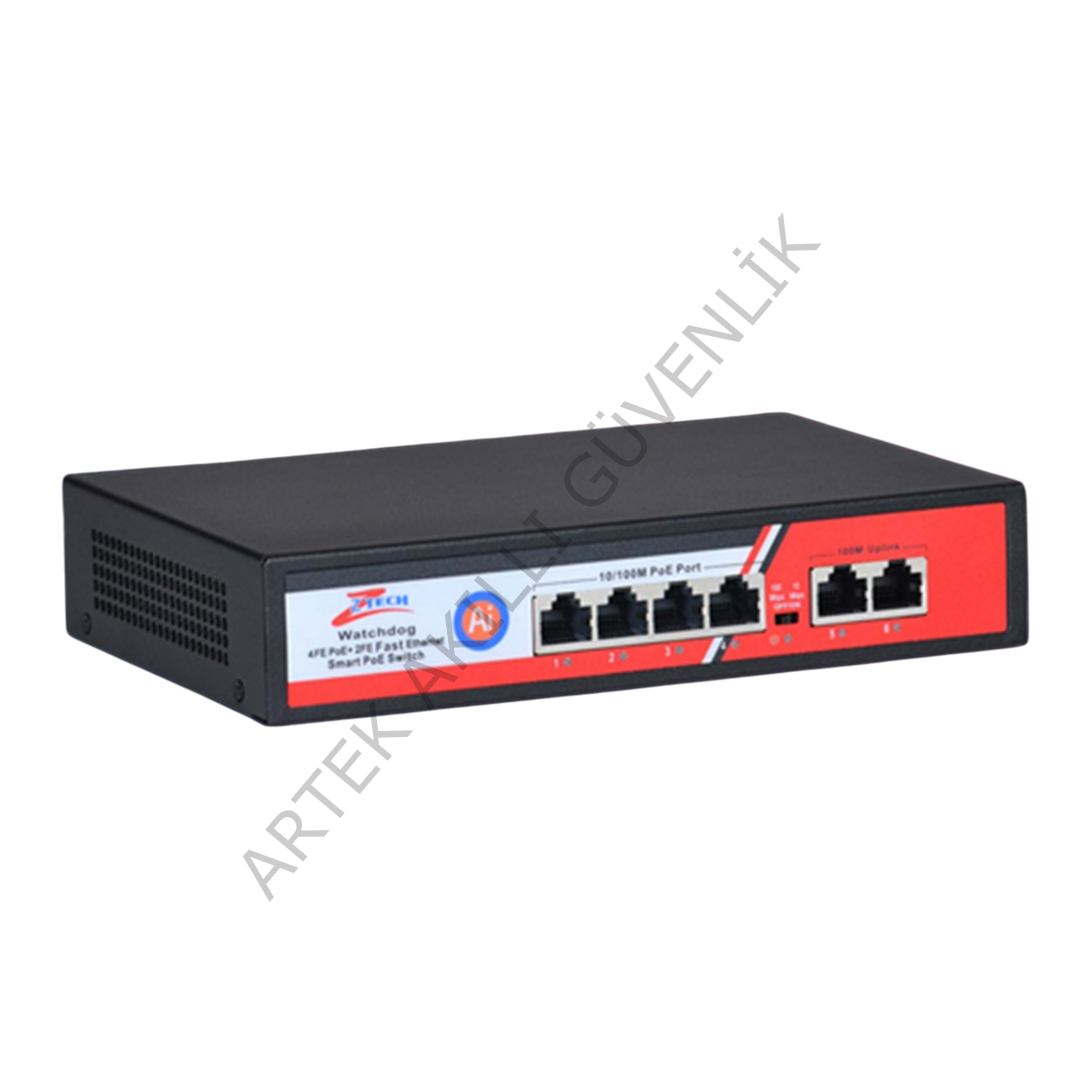 Ztech ZR-1004 4+2 Port PoE Switch