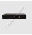 VGuard VG-SW2008PM-140 8 Port 10/100/1000 Mbps Gigabit PoE Switch
