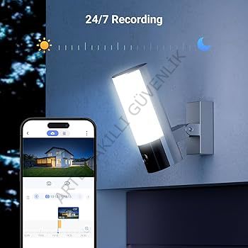 Ezvız Cs-El3 Akıllı Güvenlik Duvar Işığı Kamerası