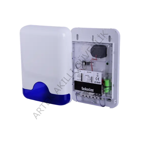 Teknim VAS-741BP Mavi Pencereli Harici Siren