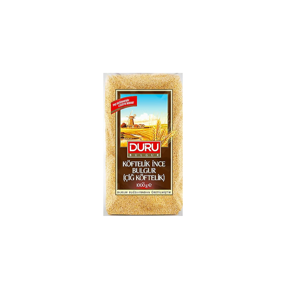 Duru Çiğ Köftelik Bulgur 1000 Gr