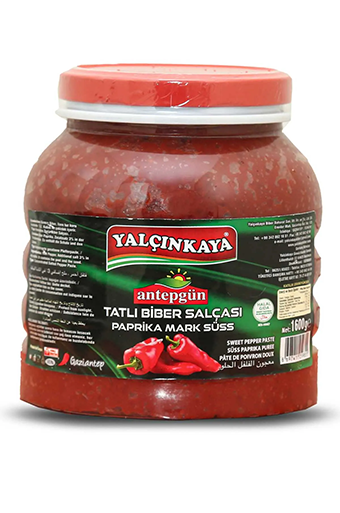 Yalçınkaya Biber Salçası Tatlı Campet 1600 Gr