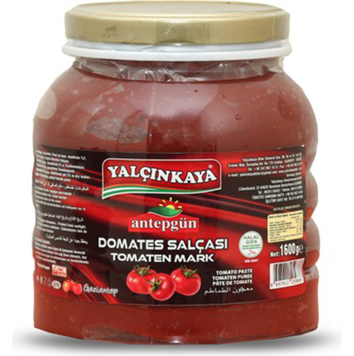 Yalçınkaya Domates Salçası Campet 1600 Gr