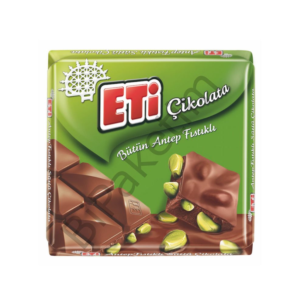 Eti Bütün Antep Fıstıklı Çikolata 60 Gr