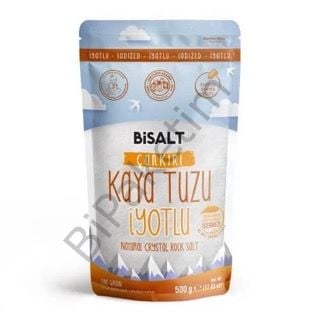 BİSALT ÇANKIRI KAYA TUZU İYOTLU 500 GR