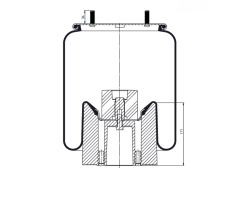 344157-4CPL KOMPLE KÖRÜK ( PLASTİK PİSTON )
