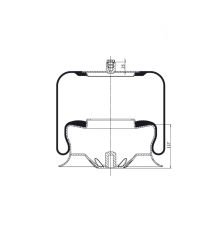 344759-10C KOMPLE KÖRÜK ( METAL PİSTON )