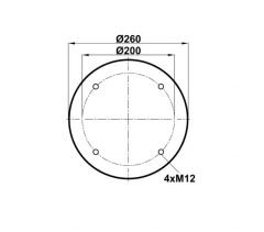 344810-5C KOMPLE KÖRÜK  ( METAL PİSTON )
