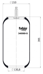 340069-S Servis Tip Körük ( Lastik Körük )