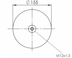 34112-C KOMPLE KÖRÜK ( METAL PİSTONLU ) - (ISUZU MD27-RABA)