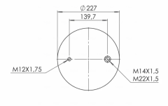 341163-S  SERVİS TİPİ KÖRÜK ( LASTİK )