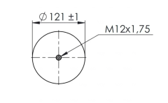 341163-S  SERVİS TİPİ KÖRÜK ( LASTİK )