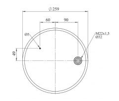 346173-CPL KOMPLE KÖRÜK ( PLASTİK PİSTONLU ) - (MERCEDES)