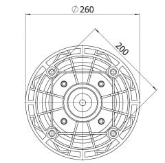 344810-5CPL - KOMPLE KÖRÜK ( PLASTİK PİSTONLU ) - ( SCANIA-SAURER)