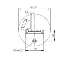 3427023-1CPL KOMPLE KÖRÜK ( PLASTİK PİSTONLU )