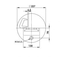 3427023-1S SERVİS TİP KÖRÜK ( PİSTONSUZ )