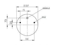 342807-CPL KOMPLE KÖRÜK ( PLASTİK PİSTONLU ) - (HENDRICKSON-MERCEDES)