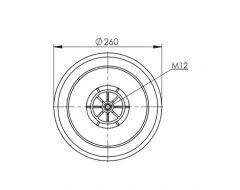 342807-CPL KOMPLE KÖRÜK ( PLASTİK PİSTONLU ) - (HENDRICKSON-MERCEDES)