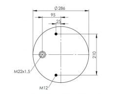 342919-CPL KOMPLE KÖRÜK - ( PLASTİK PİSTONLU ) - (SAUER ACHSEN )