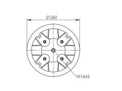 342919-CPL KOMPLE KÖRÜK - ( PLASTİK PİSTONLU ) - (SAUER ACHSEN )