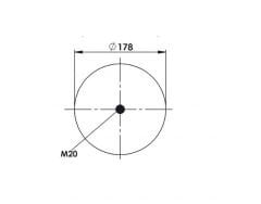 343138-S SERVİS TİPİ KÖRÜK - ( PİSTONSUZ )