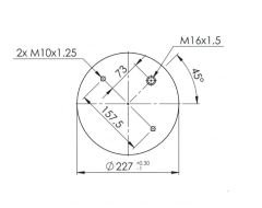 344154-5CPL KOMPLE KÖRÜK (PLASTİK PİSTONLU) - (RENAULT)