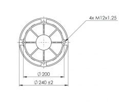 344154-5CPL KOMPLE KÖRÜK (PLASTİK PİSTONLU) - (RENAULT)
