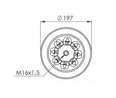 344644-C KOMPLE KÖRÜK - ( METALLİ ) - (EVOBUS)