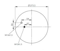 344705-3C  KOMPLE KÖRÜK - ( METALLİ ) - (MAN - MERITOR)