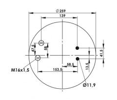 344933-C KOMPLE KÖRÜK ( METALLİ ) - ( SCANİA )
