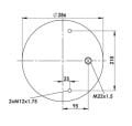 344815-CPL KOMPLE KÖRÜK ( PLASTİK PİSTONLU ) SAF HOLLAND -  SCANİA