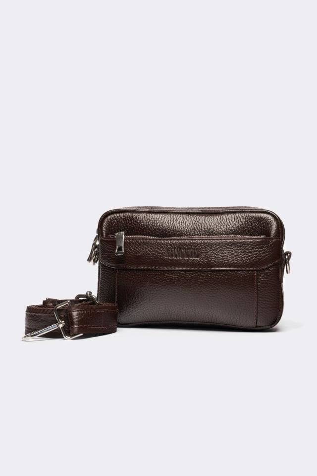 Brown Leather Handbag