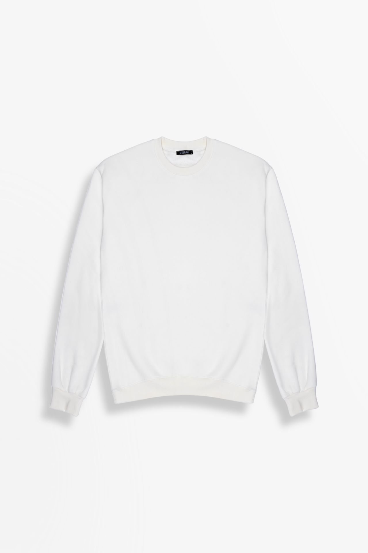 Beyaz Penye Sweatshirt