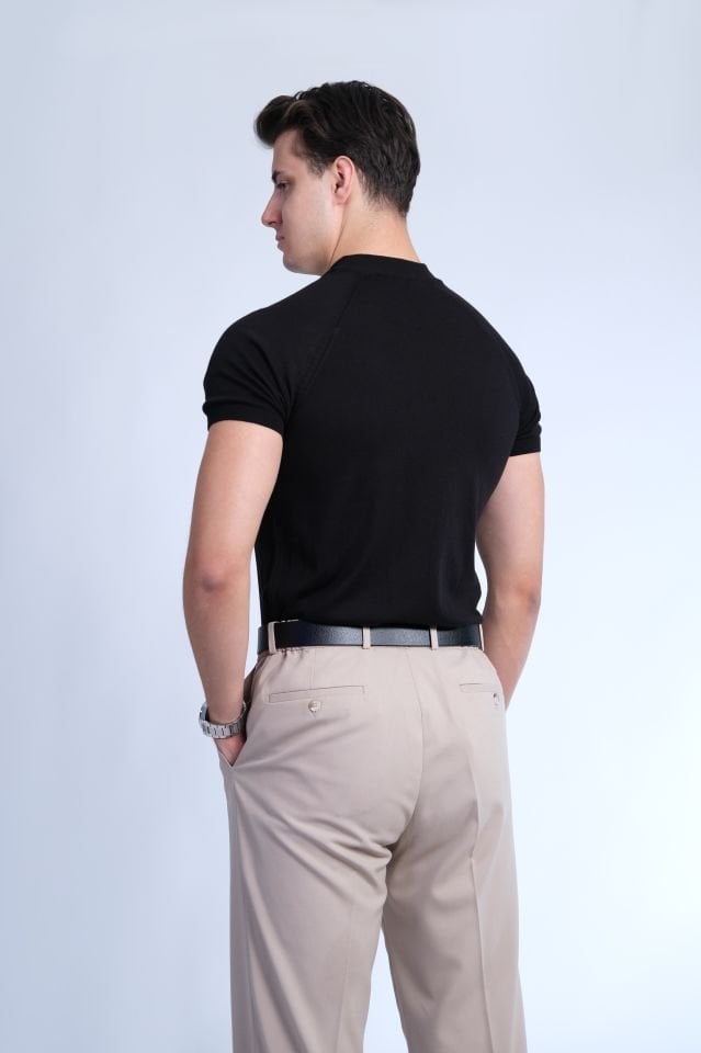 Siyah Triko Tişört