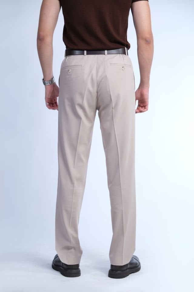 Bej Kumaş Pantolon
