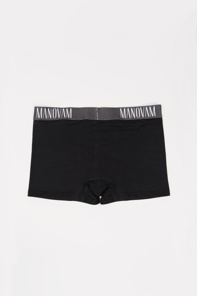 3'lü Siyah Boxer Set