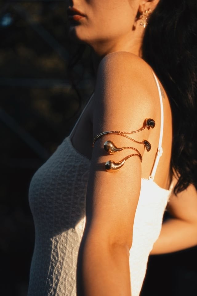 Arm Cuff | Ayarlanabilir Üst Kol Bilezik Damla Model