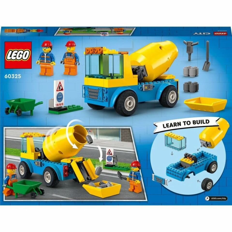 Lego 85 Parça City Beton Mikseri - Mavi Su Dünyası