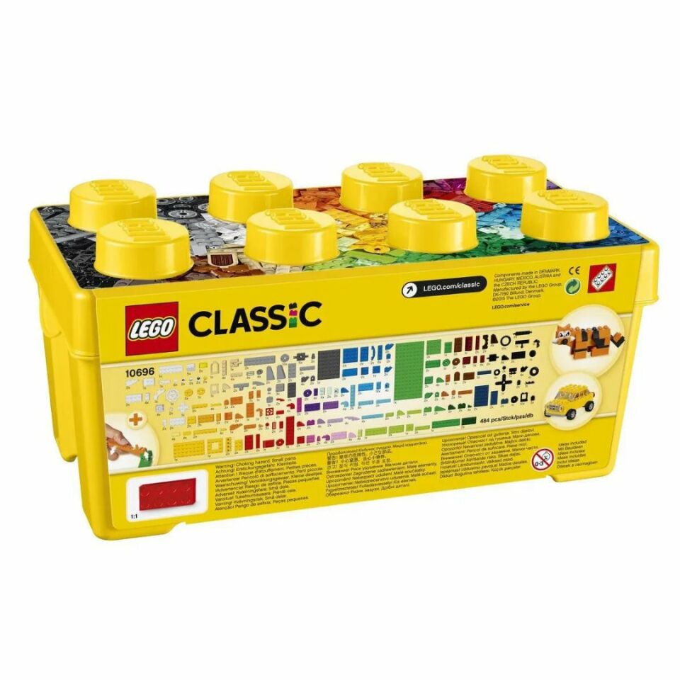 Lego 484 Parça Classic Yaratıcı Parçalar Çocuklar İçin Yapım Kutusu - Mavi Su Dünyası