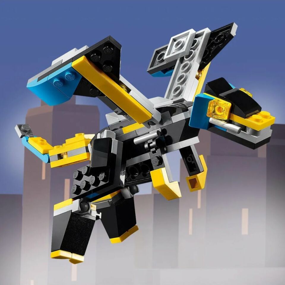Lego 159 Parça Creator 3 ü 1 Arada Süper Robot - Mavi Su Dünyası