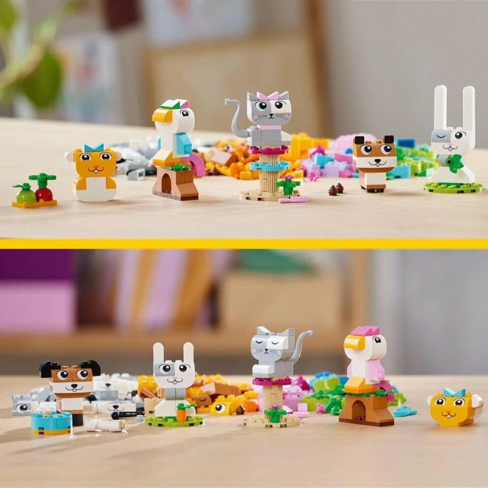 Lego 450 Parça Classic Yaratıcı Evcil Hayvanlar - Mavi Su Dünyası