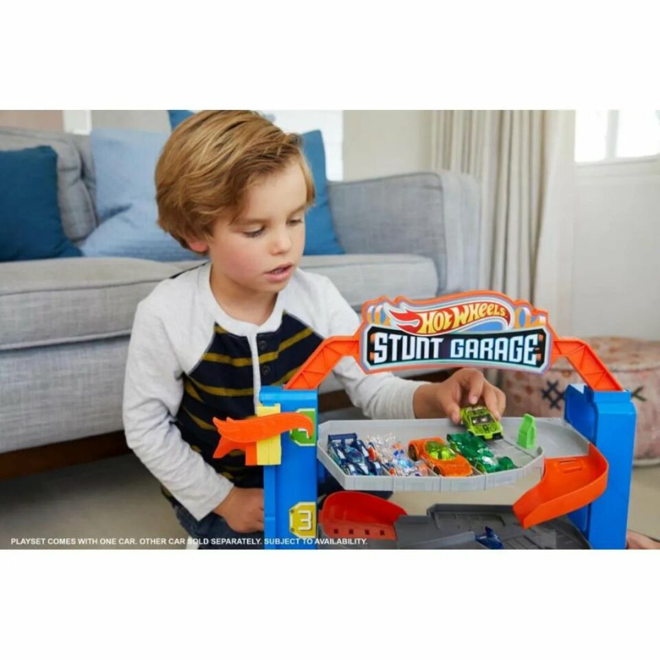 Hot Wheels Mini Garaj - Mavi Su Dünyası