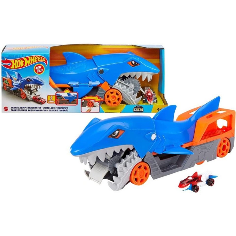 Hot Wheels Köpek Balığı Taşıyıcı- Mavi Su Dünyası