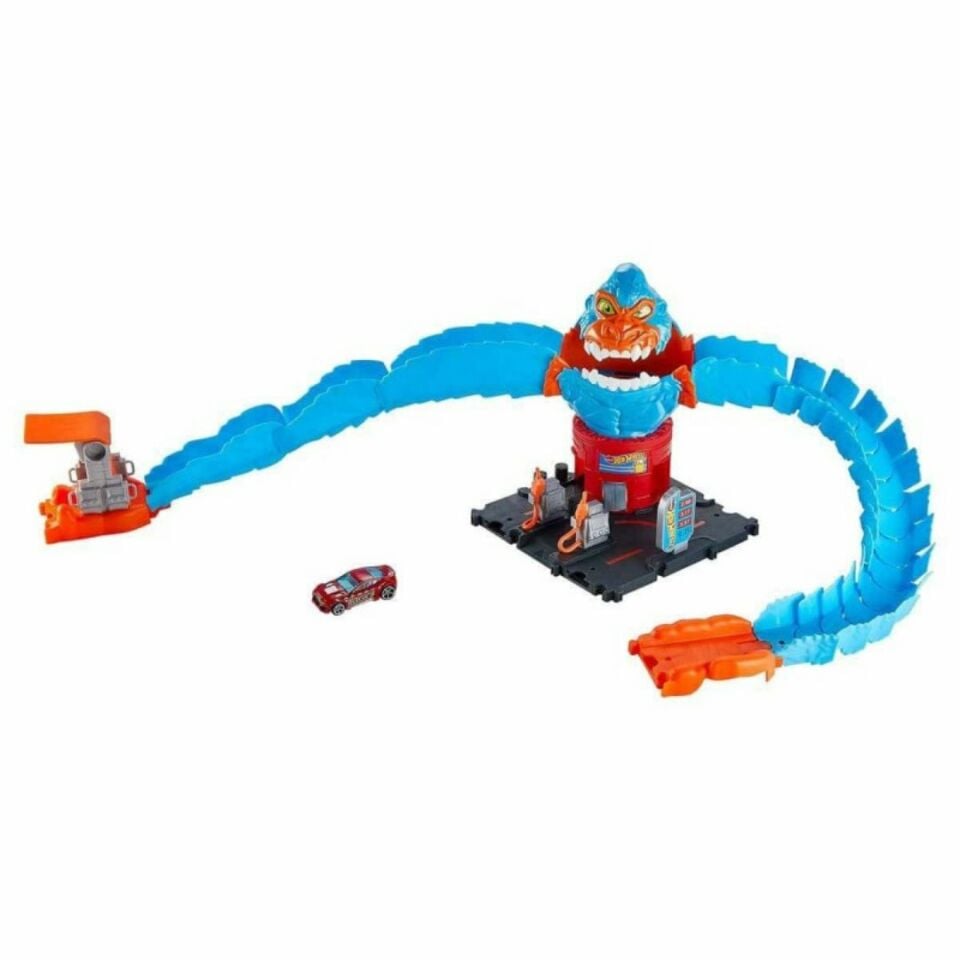 Hot Wheels Düşman Yaratıklar Oyun Seti - Mavi Su Dünyası