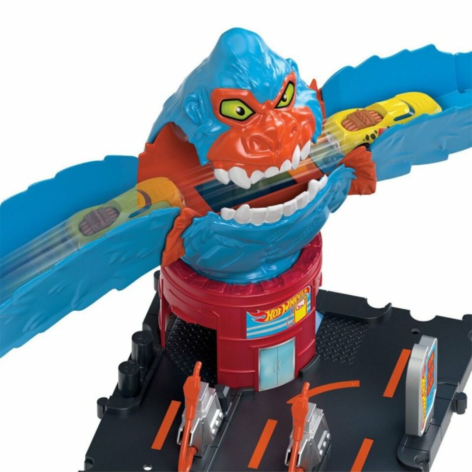 Hot Wheels Düşman Yaratıklar Oyun Seti - Mavi Su Dünyası