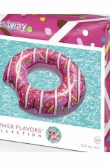 Donut Pembe Şişme Simit 107 Cm 42 Cm