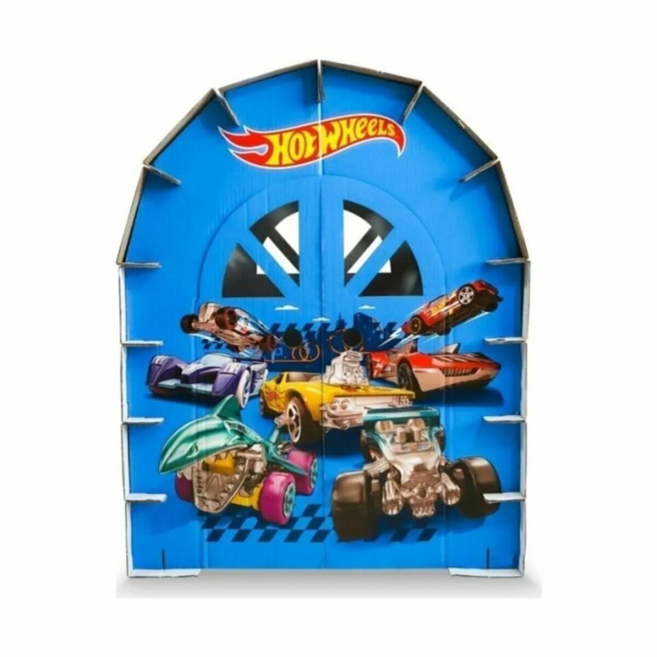 Hot Wheels Karton Oyun Evi - Mavi Su Dünyası
