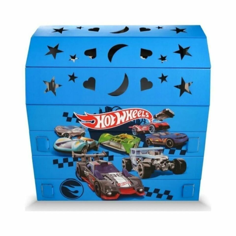 Hot Wheels Karton Oyun Evi - Mavi Su Dünyası
